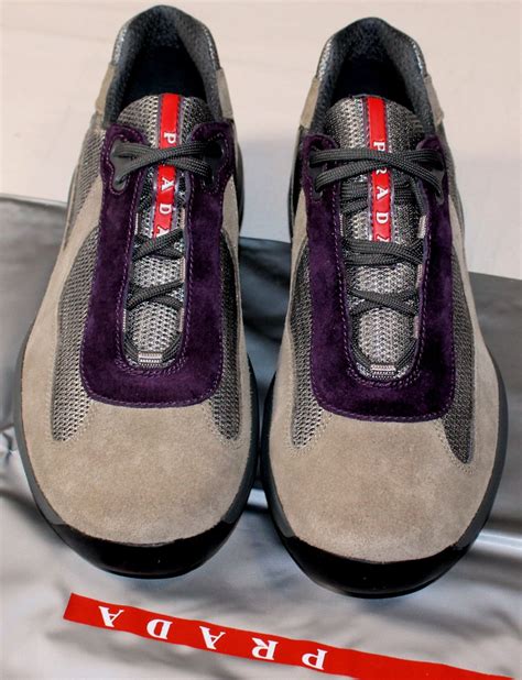 purple prada shoes|Prada sport suede purple.